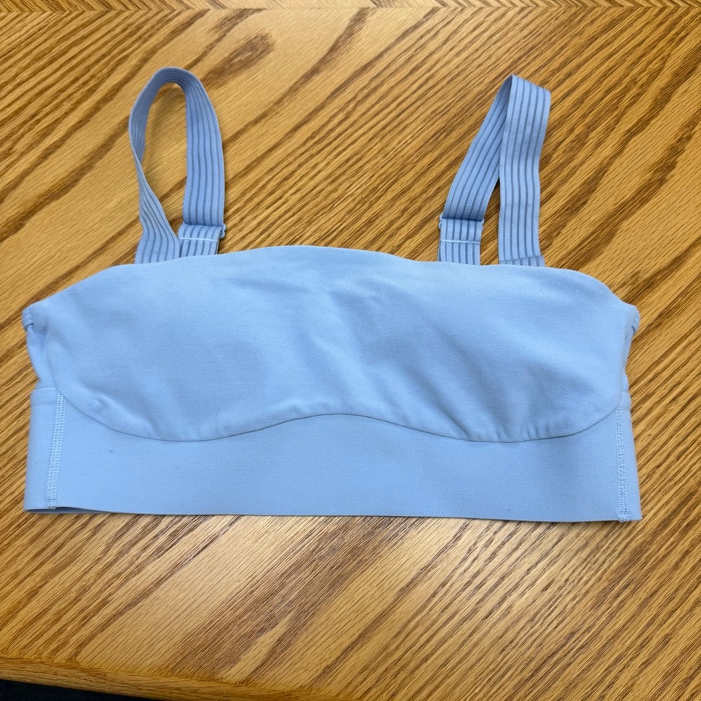 Light Blue Women's Alo sports bra